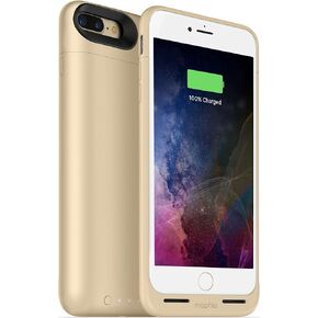 mophie juice pack wireless - Charge Force Wireless Power - Wireless Charging Protective Battery Pack Case for Apple iPhone 8 Plus and 7 Plus - Rose Gold