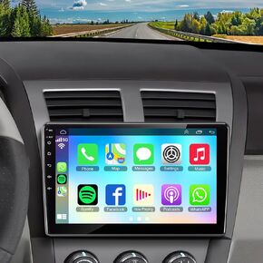 Car Stereo for Dodge Challenger(2008-2014), for Dodge Avenger(2008-2014),4GB + 64GB 10" HD Touchscreen Car Radio – Android 12 System, Wireless CarPlay & Android Auto, GPS Navigation & Bluetooth