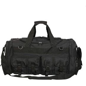 UNISTRENGH Men's Outdoor Sports Travel Duffle Bags Large Capacity 30'' Military Molle Tactical Gear Single Shoulder Bag For Mountaineering Camping Hunting (Khaki) in Kuwait