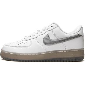 Nike Men's Air Force 1 '07 Shoe, White/White Lt Photo Blue, 8
