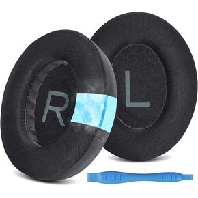 GEVO Cooling Gel Replacement Ear Pads for Bose NC 700 Headphones,EarPads with ICE Silk Fabric,Ear Cushions with Noise Cancelling Foam,Easy Installation,Black