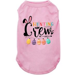 Happy Easter Shirts for Dog Funny Print Vest for Small Medium Large Dogs Funny Dogs Tank Top Lightweight Pets T-Shirt Costumes for Easter Day (Medium, ea grey01) in Kuwait