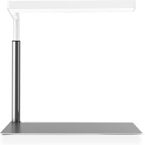 ONF Extension Stand Holder for Flat Nano or Flat Nano Plus Aquarium LED Light, Fish Tank Plant Lamp, Adjustable Tank Mount, Extendable Bracket Fixture Kit (not including the lamp) (Silver)