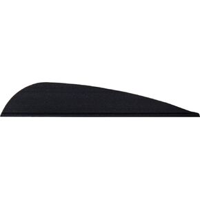 AA & E Aae Trad Vanes Black 3 in. 50 Pk.
