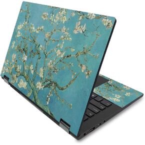 MightySkins Skin for Lenovo Flex 14" (2019 No Fingerprint Scanner) - Almond Blossom | Protective, Durable, and Unique Vinyl Decal wrap | Easy to Apply, Remove, and Change Styles | Made in The USA