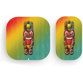 MightySkins Skin Compatible with Eero Home WiFi System + 1 Beacon - Tiki Man | Protective, Durable, and Unique Vinyl Decal wrap Cover | Easy to Apply, Remove, and Change Styles | Made in The USA