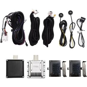 Blind Spot Monitoring System, 77 GHz Millimeter Wave Radar 12V Universal Car Blind Spot Detection System, Newest Sensitive Radar Sensors Blind Area Detection System