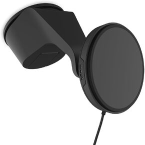 Mous - Wireless Charging Suction Mount Phone Stand - MagSafe Compatible Car Mount Charger - Works with iPhone 16 to iPhone 12 Series Phones