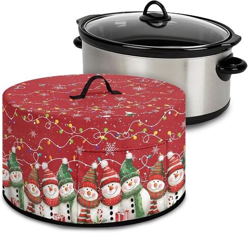 Crock Pot Cover Dust Cover Mushroom Butterfly Slow Cooker Dust Cover 6 7 8 Oval Crock Pot Washable Appliance Cover Universal Fit Most Crock Pot Microwave Food Cover in Kuwait