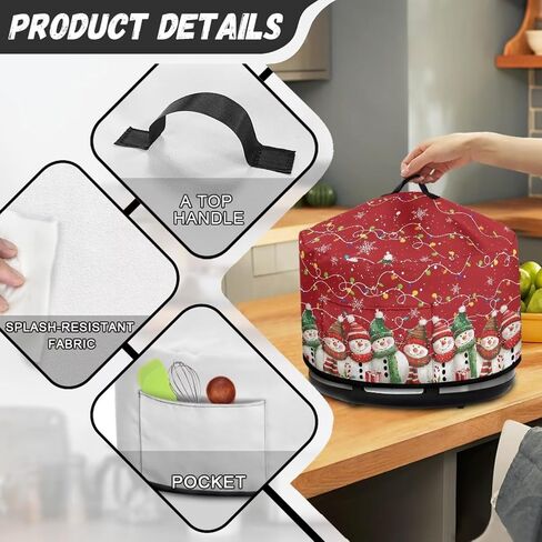 Crock Pot Cover Dust Cover Mushroom Butterfly Slow Cooker Dust Cover 6 7 8 Oval Crock Pot Washable Appliance Cover Universal Fit Most Crock Pot Microwave Food Cover in Kuwait