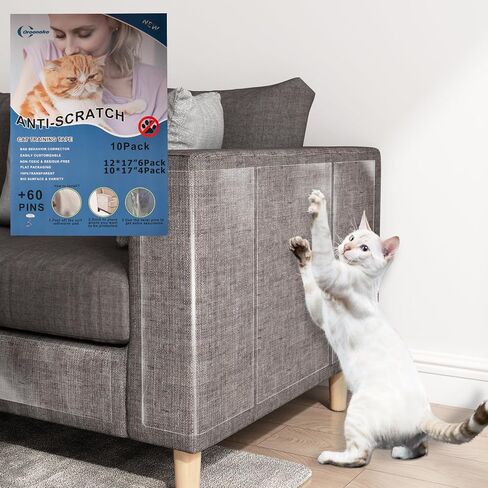 3 Packs Door Protectors from Cats Scratching,40''x 8'' Dog Scratch Door Protectors Trainning Tape Deterent,Cat/Dog Scratch Door Frame Protector in Saudi Arabia