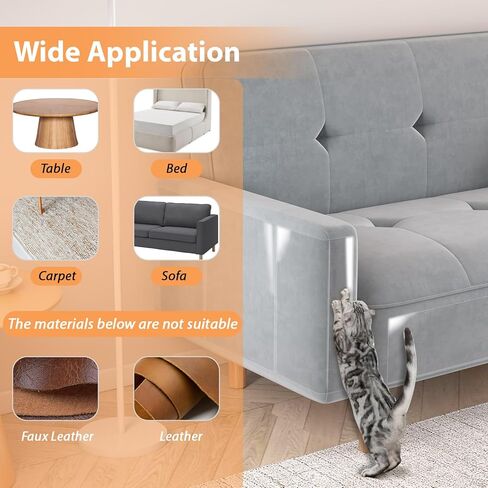 3 Packs Door Protectors from Cats Scratching,40''x 8'' Dog Scratch Door Protectors Trainning Tape Deterent,Cat/Dog Scratch Door Frame Protector in Saudi Arabia