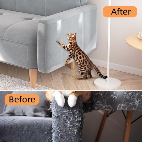 3 Packs Door Protectors from Cats Scratching,40''x 8'' Dog Scratch Door Protectors Trainning Tape Deterent,Cat/Dog Scratch Door Frame Protector in Saudi Arabia