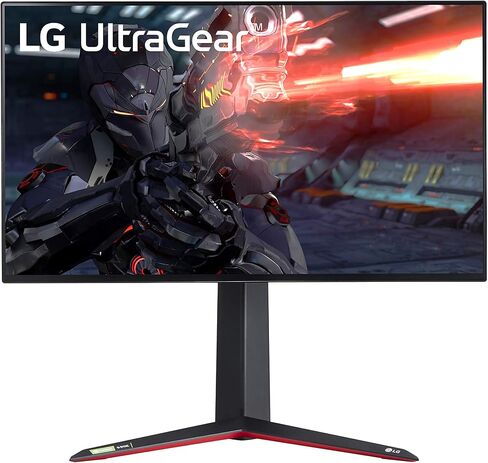 LG 27GN950-B UltraGear Gaming Monitor 27" UHD (3840 x 2160) Nano IPS Display, 1ms Response Time, 144Hz Refresh Rate, G-SYNC Compatibility, AMD FreeSync Premium Pro, Tilt/Height/Pivot Adjustable Stand in Saudi Arabia