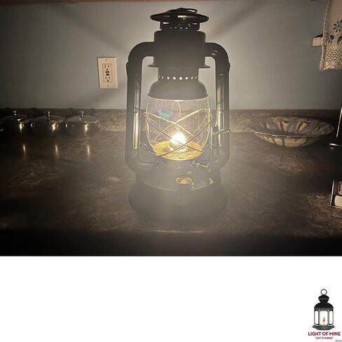 Light of Mine - Dietz #90 D-Lite Blue Oil Lantern with 7/8" Replacement Wick Strips (Blue) in Kuwait