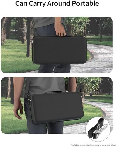 Projector Storage Carrying Case for XGIMI MOGO 3 Pro and Powerbase Stand, Hard EVA Portable Case Perfectly fits with MOGO 3 Pro, Accessories,Shock-Proof, Water-Proof, Drop-Proof in Saudi Arabia
