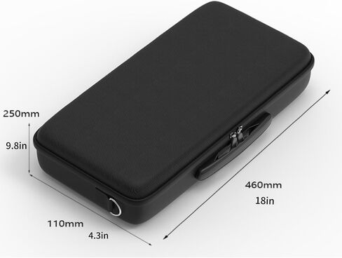 Projector Storage Carrying Case for XGIMI MOGO 3 Pro and Powerbase Stand, Hard EVA Portable Case Perfectly fits with MOGO 3 Pro, Accessories,Shock-Proof, Water-Proof, Drop-Proof in Saudi Arabia