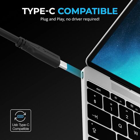 موزع SABRENT USB-C متعدد المنافذ مع توصيل الطاقة، مخرج HDMI، 3 منافذ USB A، 4K@60 هرتز، 90 وات PD، ألومنيوم [HB-SHPU] in Kuwait