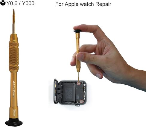 2 Pack 0.6 Y Shape Tri-point Triwing Magnetic Y000 Screwdriver for Apple iPhone 7 iPhone 7 Plus iPhone 8 iPhone 8 Plus iPhone X, XR, XS, XS Max, 11, 12, 13,14, 15, Apple Watch in Kuwait