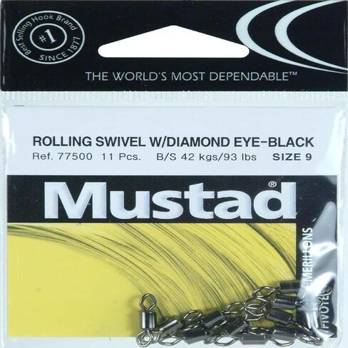MustadDIAMOND Eye Swivel SZ9 11PK in Saudi Arabia