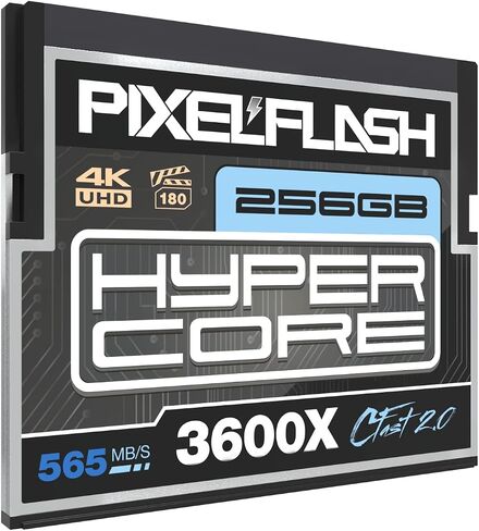 بطاقة ذاكرة سينمائية PixelFlash 1.6 تيرابايت VPG1500 CFexpress 4.0 من النوع B تصل إلى 3900/3600 ميجابايت/ثانية للمصورين ومصوري الفيديو، فيديو 12K 1600 جيجابايت 1600 جيجابايت VPG400 سلسلة سينمائية (LPCXT1600-CSVPG4) in Kuwait
