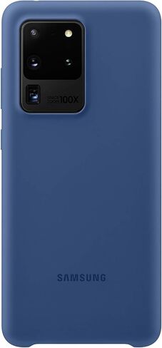 Samsung Original Galaxy S20 Ultra 5G Silicone Cover/Mobile Phone Case - Black in Saudi Arabia