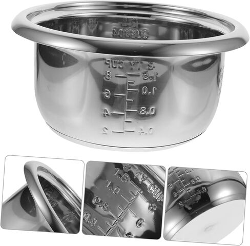 Large Capacity Rice Cooker Inner Pot Multi Use Round Cake Baking Pot for Home Non Stick Rice Cooking Container for Tiger Rice Cooker and More in Kuwait