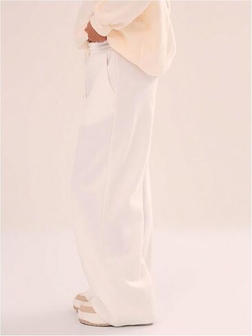 Women's Wide Leg Sweatpants Drawstring Waist Athletic Workout Baggy Pants Casual Long Sweat Pants in Saudi Arabia
