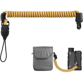 Rangefinder Tether, Detachable Range Finder Lanyard for Hunting, Retractable Nylon Elastic Rope