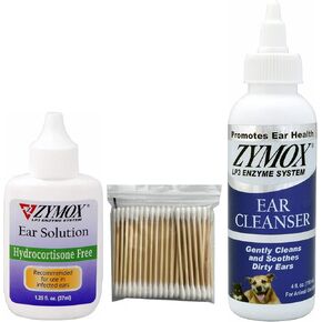 محلول البيع بالتجزئة HDP Zymox ومنظف الأذن الهيدروكورتيزون حجم الحزمة: محلول ومنظف الكورتيزون 0.5%