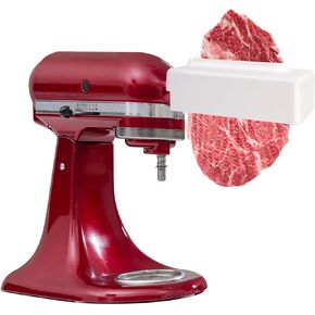 Meat Tenderizer Attachments for KitchenAid and Cuisinart Stand Mixers, Accessories and Attachhments for Kitchen Aid with Sturdy Stainless Steel Gears Accessories