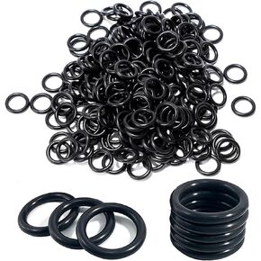 Wacky Rig Tool Wacky O-Rings for Wacky Rigging Soft Plastic Worms, Wacky Rigging Tool Fishing Bait Rigs, Wacky Worm Tool Silicone O Rings for Rubber Fishing Worms for Bass Fishing Wacky or Neko Rig