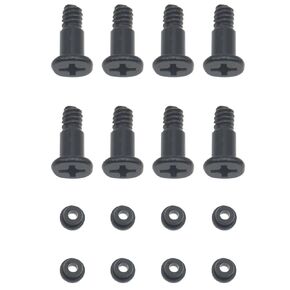 8 PCS Hard Disk Drive Absorption Screw 3.5 Inch SSD Shock Absorbing Screw with Rubber Washer Kit PC Hard Disk Drive Screw Accessories