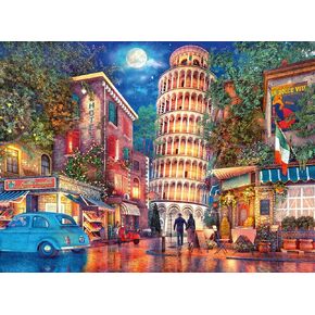 Ravensburger Evening in Pisa 500 Piece Jigsaw Puzzle for Adults and Kids Age 10 Years Up