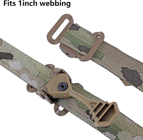Cam Buckle with Pull Tab, Quick Adjust Sling Buckle for 1″ Webbing Strap in Saudi Arabia