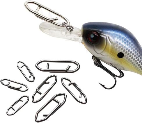 مشابك الصيد الخفية Harmony (25 حزمة) - مشابك قوية لصيد الأسماك، مشابك سريعة لصيد الأسماك، موصل تغيير سريع سهل لصيد الأسماك في المياه العذبة والمياه المالحة in Kuwait