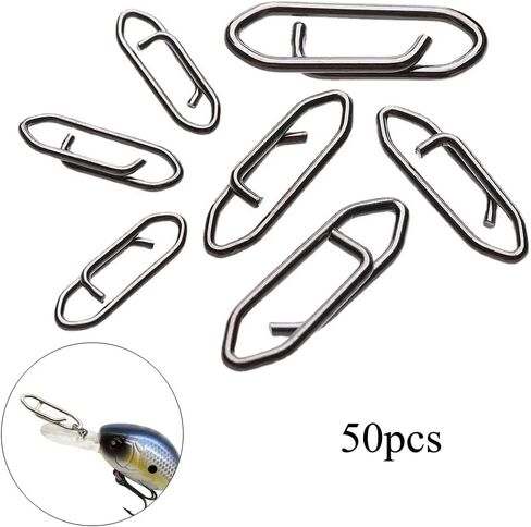 مشابك الصيد الخفية Harmony (25 حزمة) - مشابك قوية لصيد الأسماك، مشابك سريعة لصيد الأسماك، موصل تغيير سريع سهل لصيد الأسماك في المياه العذبة والمياه المالحة in Kuwait