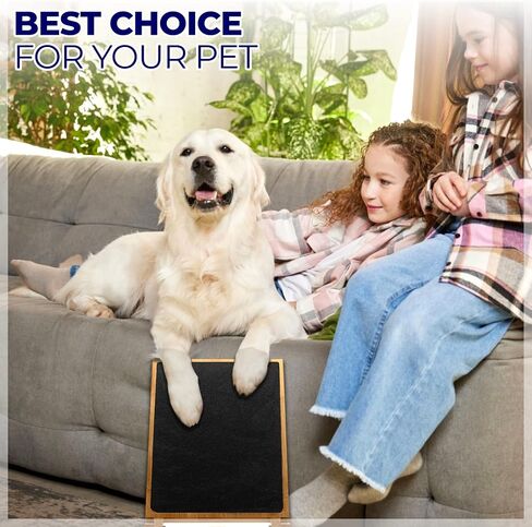 AZAS-AZAS Dog scratch pad for nails Non-slip 2 replaceable sandpaper dog scratch board for all Dog breeds scratch pad for dogs dog nail scratch board dog nail grinder nail file for dogs 15*10*1.5in in Saudi Arabia