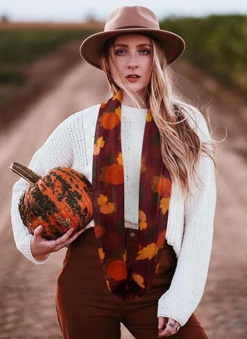 GERINLY Animal Circle Scarves: Cute Moose Print Infinity Loop Scarf For Christmas in Kuwait