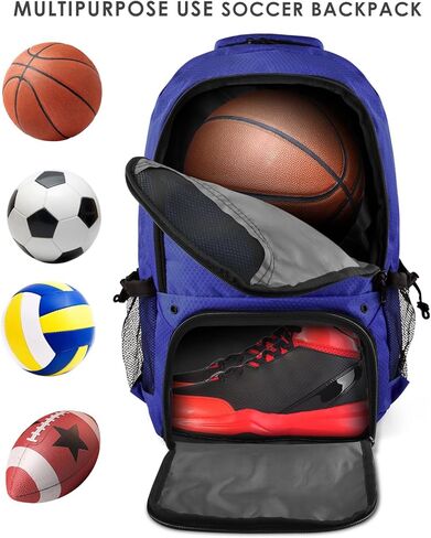 BROTOU Basketball Backpack, Large Basketball Bag with Shose&Ball Compartment, Soccer Backpacks for Basketball/Volleyball in Kuwait