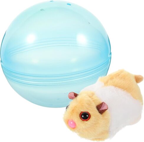 Mipcase Interactive Cat Toy LED Lights Automatic Rolling Toy Indoor Cats Electronic Cat Teaser Exercise Toy in Kuwait