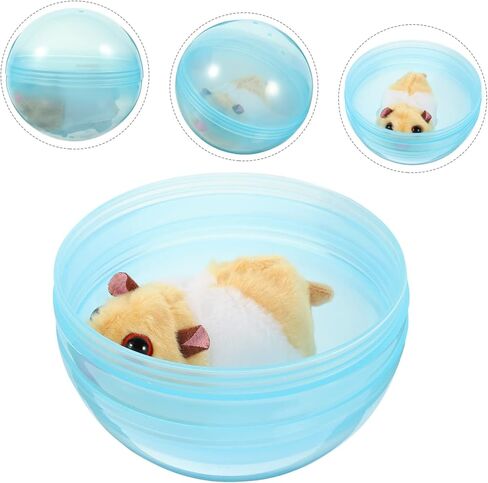 Mipcase Interactive Cat Toy LED Lights Automatic Rolling Toy Indoor Cats Electronic Cat Teaser Exercise Toy in Kuwait