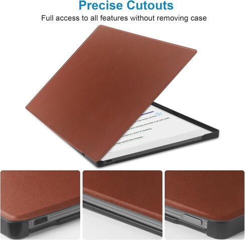 KuRoKo Case for Remarkable Paper Pro Color 11.8",Slim Hard Back Shell Protective Auto Sleep/Wake Book Folio Cover with Pen Holder for Remarkable Paper Pro Tablet 11.8 inch 2024 Released,Black in Saudi Arabia