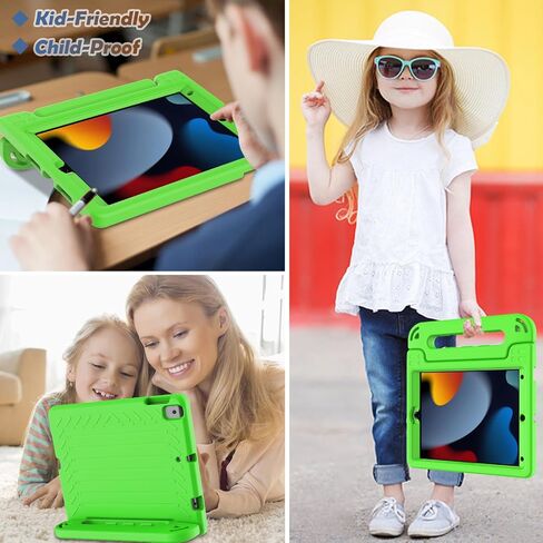 LTROP Kids Case for iPad 9th/ 8th/ 7th Generation 10.2-inch (2021/2020/ 2019) - iPad 10.2 Case for Kids, Light Weight Convertible Handle Stand Child-Proof Case for iPad 9 8 7 Gen 10.2", Blue in Saudi Arabia