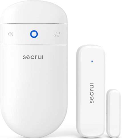 Door Chime, Door Sensor Chime with Adjustable Volume, Easy Installation, 400ft Range, 52 Chimes, M508+D7 Door Open Chime for Business/Home When Entering,White in Kuwait
