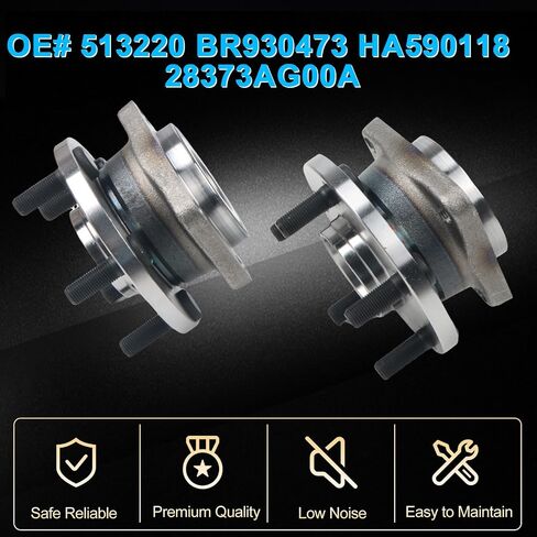 515096 4WD Front Wheel Bearing Hub Assembly 6 Lugs w/ABS 1Pcs Fits for 07-14 Chevy Avalanche/Silverado 1500, Cadillac Escalade, GMC Sierra 1500/ Yukon Replace OE 515096 in Saudi Arabia