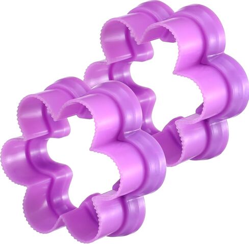 2 جهاز كمبيوتر شخصى مشط الكاري لفرشاة الكاري زهرة الحصان للاستمالة تسليط زهرة 3.5 بوصة البلاستيك الأرجواني فرشاة الحصان تسليط أداة الحصان الشعر Deshedding عدة فرشاة الماشية الحصان أمشاط الكاري للكلاب in Kuwait