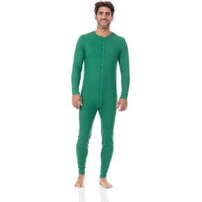 ملابس داخلية للرجال من North 15 Waffle Holiday باللونين الأحمر والأخضر (S-5XL)