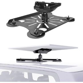 Adjustable Starlink Gen 3 Roof Mount, Ybervont Starlink Mounting Kit Gen 3, Starlink Magnetic Mount for Starlink Internet Kit Satellite, Starlink Magnet Mount with Adjustable Pan-Tilt