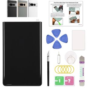 GREEN FUSION Compatible with Pixel 7 Pro Back Glass Cover Replacement (Hazel)